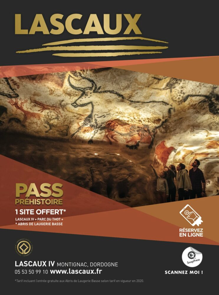 Flyer Grottes Lascaux RA ARGOplay et ARGOwebAR