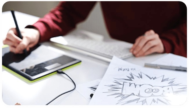 etudiant graphisme